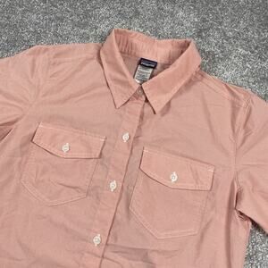 Patagonia Overcast Shirt Womens 0 Button Up 30 UPF Lightweight Wrinkle Resistant